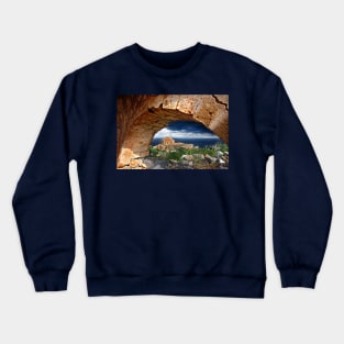 At the Upper Town of Monemvasia Crewneck Sweatshirt